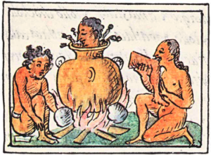 El pozole, visión mística náhuatl